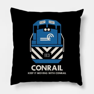 Keep It Moving With Conrail GP40 Pillow