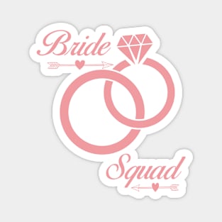 bride squad Magnet