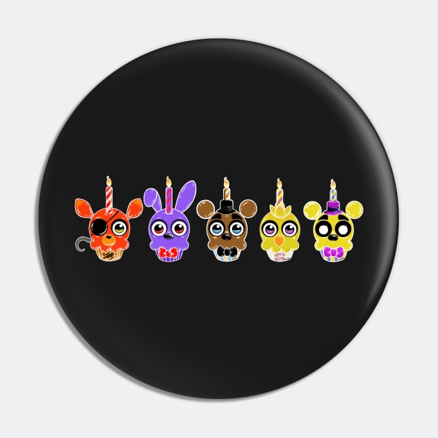 FNAF Cupcakes (5) Pin by Bat13SJx