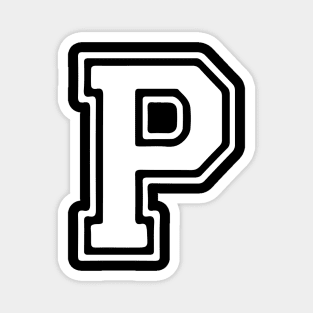 Letter P Magnet