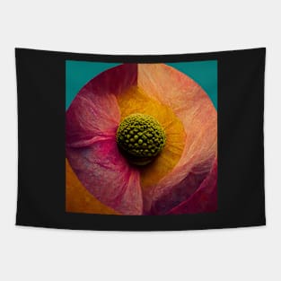 Multicolored flower Tapestry