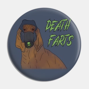 Death Farts: Hound Edition Pin