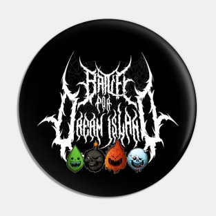 Battle for Dream Island death metal design #2 Pin