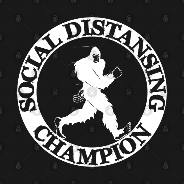 Bigfoot Social Distancing Champion by Tesszero