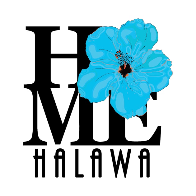 HOME Halawa Hawaii Blue Hibiscus by Hawaii