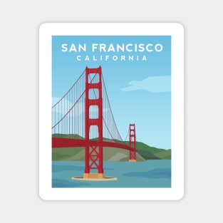 Golden Gate Bridge - San Francisco, California Magnet