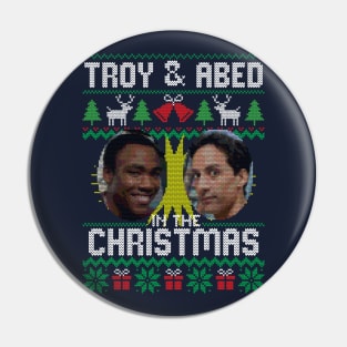 Troy and Abed in Christmas Pin