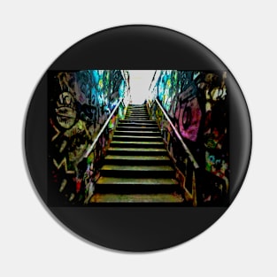 Walking Up the Spectrum of Graffiti Pin