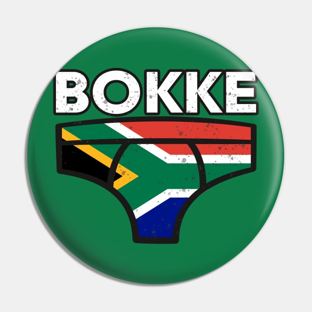 Bokke - Springboks 2019 Rugby World Cup Champions Pin by Arend Studios