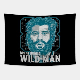 Brent Burns Wild Man Tapestry