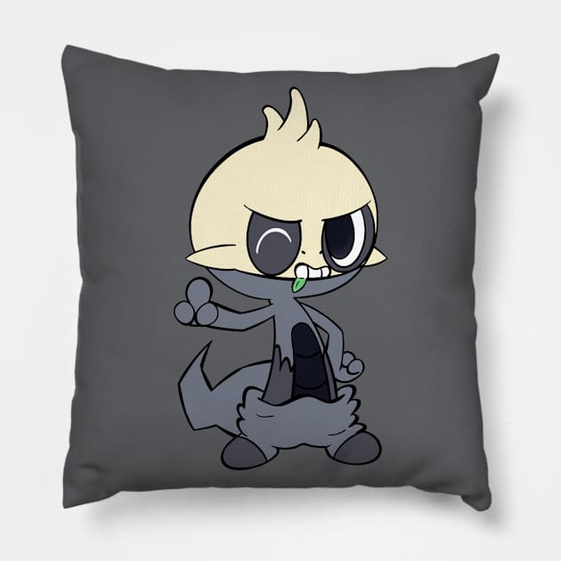 Dragon Crossbreeds - Mischievous Pillow by tastelesssandwiches