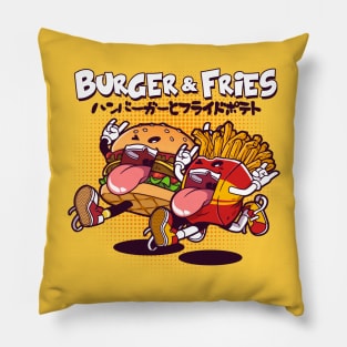 Burger & Fries Pillow