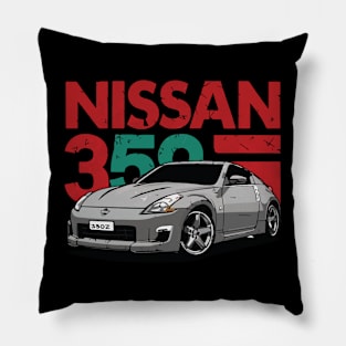 Nissan 350z JDM drift Vintage Car Pillow