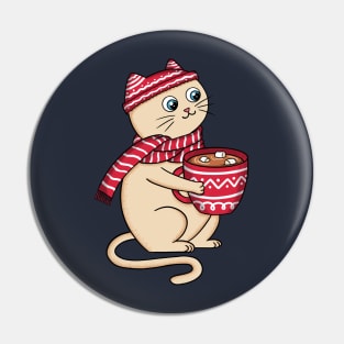 Cat cozy Pin