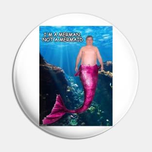 merman not mermaid Pin