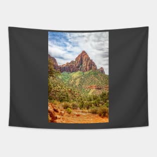 Watchman Trail View Zion National Park Tapestry