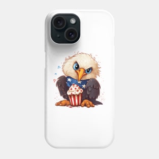 4th of July Baby Bald Eagle #2 Phone Case