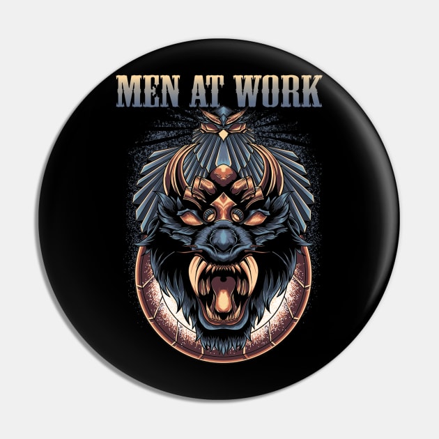 WORK AT THE MEN BAND Pin by octo_ps_official