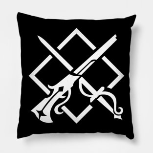 Genshin Impact Chevreuse Emblem - White Pillow