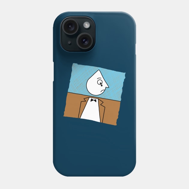 Crying Expression Drawing Phone Case by shultcreative