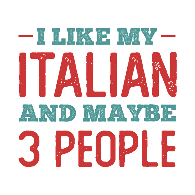 Like my Italian and Maybe 3 People by neodhlamini