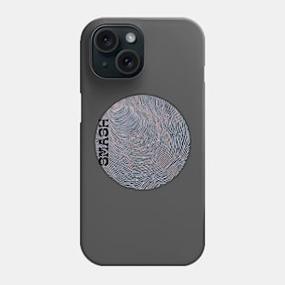 Smash Fingerprint 93 Phone Case