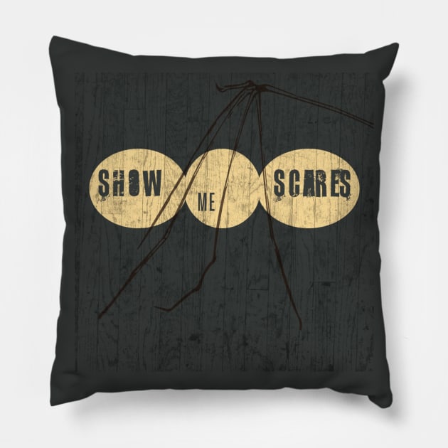 Show Me Scares Creep Pillow by Show Me Scares Podcast