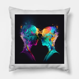 Living Life In Colour Series - Connected Pillow