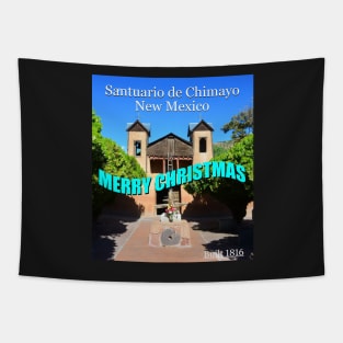 Santuario de Chimayo Christmas card Tapestry