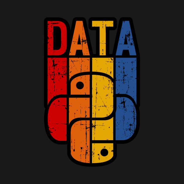 Data & Python by Peachy T-Shirts