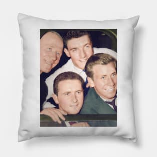 Matt Busby with his babes Pillow