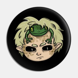 Hastur and frog chibi Pin