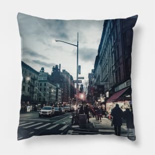 Upper West Side, Manhattan, New York City Pillow