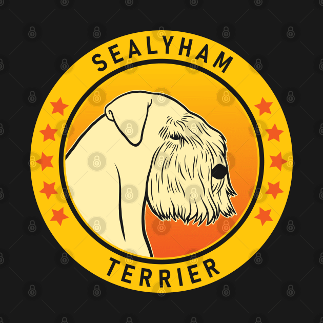 Sealyham Terrier Dog Portrait by millersye