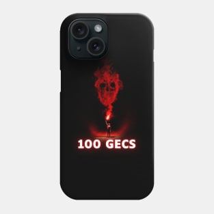 100 gecs flame on Phone Case