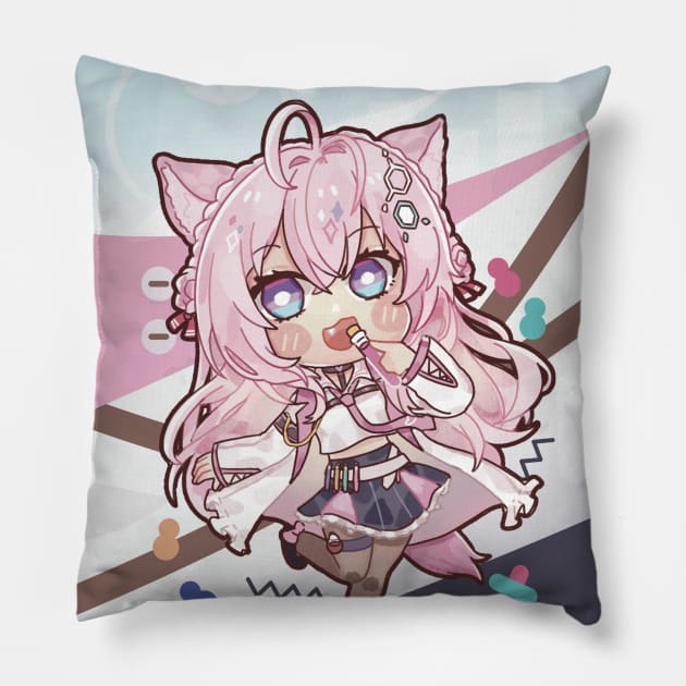 Hololive Hakui Koyori Pillow by naderu