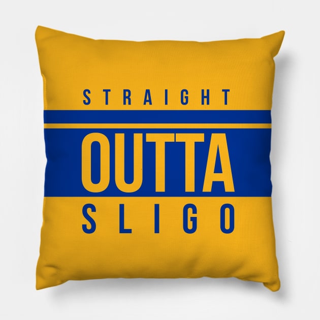 Straight Outta Sligo Pillow by guayguay