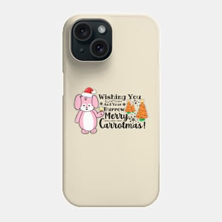 Wishing You And Your Burrow Merry Carrotmas Phone Case