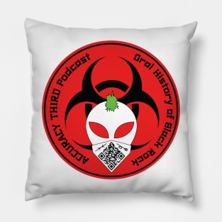 Biohazard Mohawk Alien Pillow