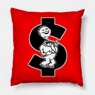 losing your mind for money Pillow