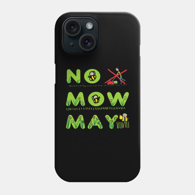 No Mow May Phone Case by Mark Ewbie