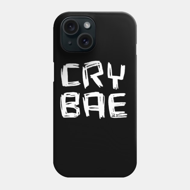 Cry Bae for Crybabe Phone Case by badlydrawnbabe