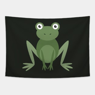 Green frog Tapestry