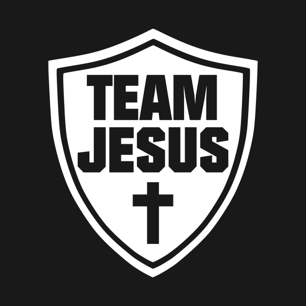 jesus - christ - team jesus - sign - religious - gift - cross by shirts.for.passions