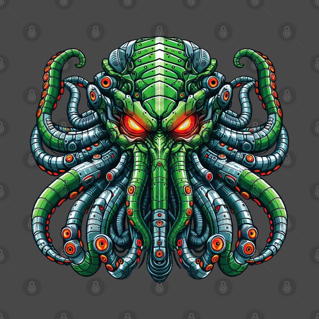 Biomech Cthulhu Overlord S01 D54 by Houerd