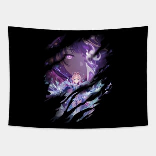 Raiden Shogun Tapestry