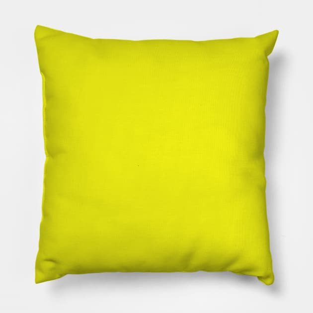 Cats Eye Yellow Creepy Hollow Halloween Pillow by podartist