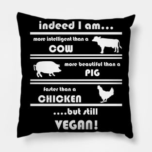 Vegan Vegetarian Nutrition Healthy Diet Pillow