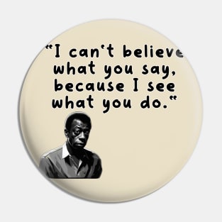 James Baldwin Pin