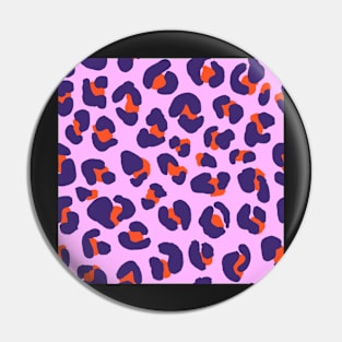 Pink Leopard print Pin